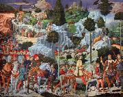Benozzo Gozzoli The Journey of the Magi (nn03) oil painting on canvas